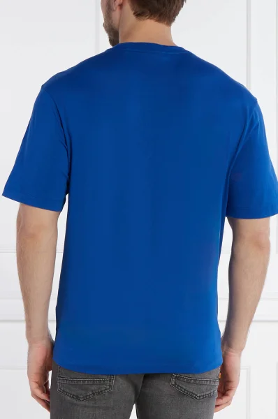 T-shirt Nalayo | Regular Fit Hugo Blue 	fiordaliso