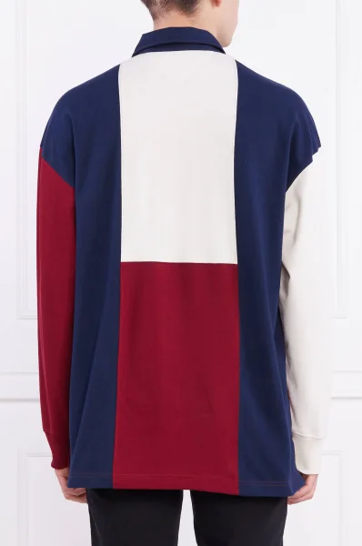Polo FLAG RUGBY | Regular Fit Tommy Hilfiger 	bordeaux