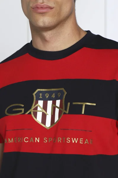 t-shirt | regular fit Gant 	rosso