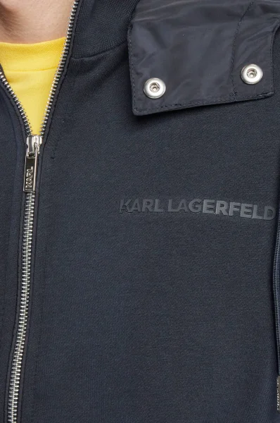 felpa | regular fit Karl Lagerfeld 	blu marino