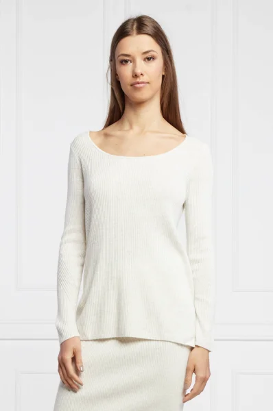 maglione | regular fit | con l'aggiunta di lana Calvin Klein 	crema