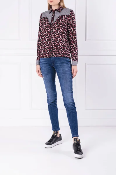 camicia betsy | regular fit Pepe Jeans London 	nero