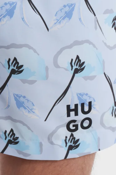 Shorts da mare RICO | Regular Fit Hugo Bodywear 	azzurro