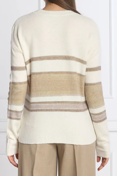 maglione capanna | regular fit | con l'aggiunta di lana Marella SPORT 	crema