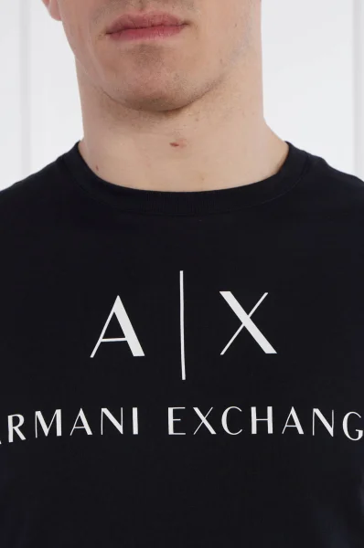t-shirt | slim fit Armani Exchange 	blu marino