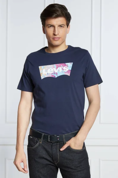 T-shirt GRAPHIC | Regular Fit Levi's 	blu marino