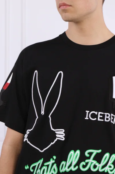 T-shirt ICEBERG X LOONEY TUNES | Regular Fit Iceberg 	nero