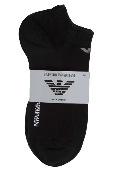 calze 3-pack Emporio Armani 	nero