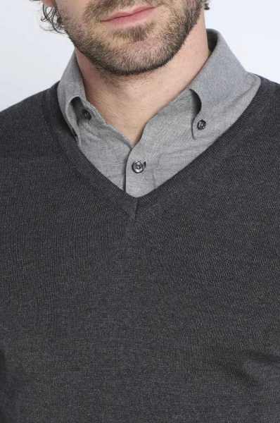 di lana maglione | slim fit Stenströms 	grigio