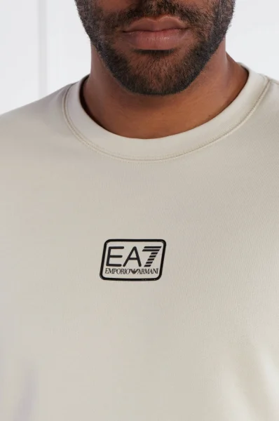 Felpa | Regular Fit EA7 	beige