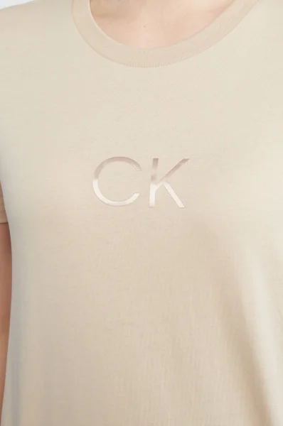 t-shirt shine | regular fit Calvin Klein 	beige