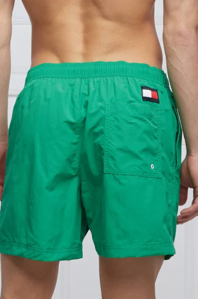 shorts da mare | slim fit Tommy Hilfiger 	verde