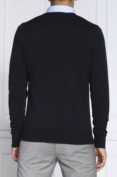 maglione core | regular fit | con l'aggiunta di seta Tommy Hilfiger 	blu marino
