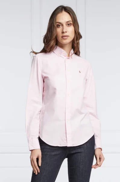 camicia | slim fit POLO RALPH LAUREN 	rosa