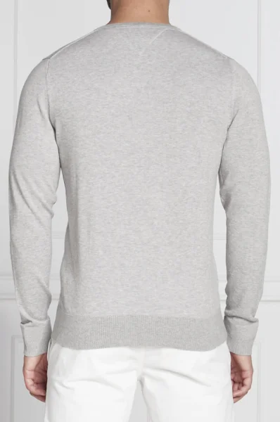 maglione core | regular fit | con l'aggiunta di seta Tommy Hilfiger 	grigio cenere