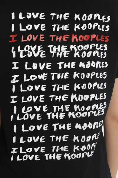 t-shirt | regular fit The Kooples 	nero