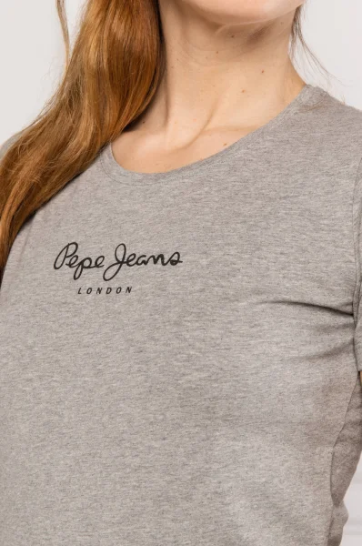 t-shirt new virginia | slim fit Pepe Jeans London 	grigio