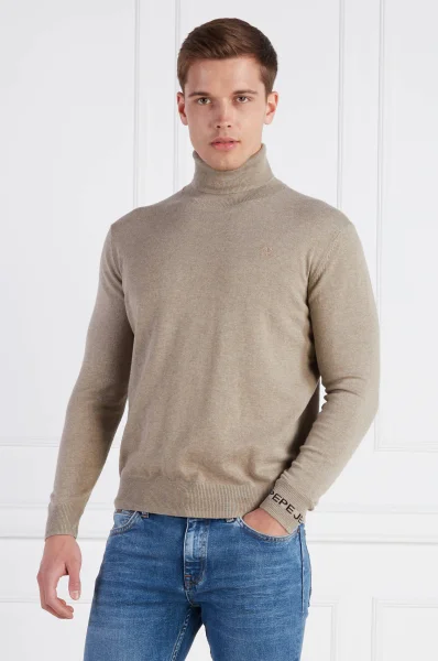 Dolcevita ANDRE | Regular Fit | con l'aggiunta di lana e cachemire Pepe Jeans London 	beige