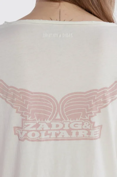 T-shirt TUNISIEN | Regular Fit Zadig&Voltaire 	écru