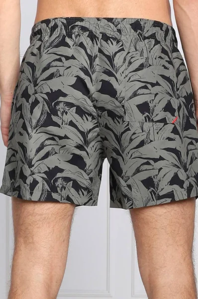 shorts da mare aloha | regular fit Hugo Bodywear 	verde