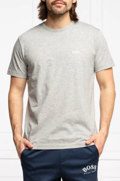 t-shirt tee | regular fit BOSS GREEN 	grigio cenere