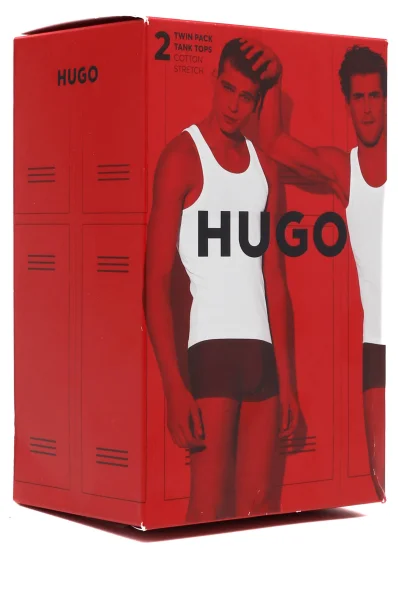 Tanktop2-pack Hugo Bodywear 	rosso