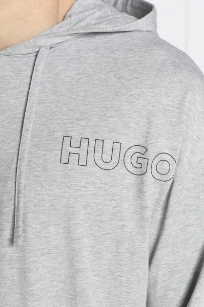 longsleeve unite ls- hood | regular fit Hugo Bodywear 	grigio
