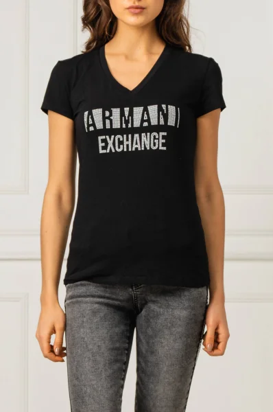 t-shirt Armani Exchange 	nero