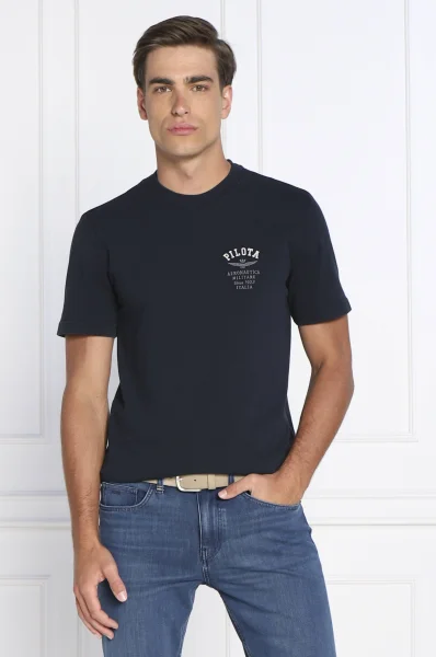 T-shirt | Comfort fit Aeronautica Militare 	blu marino