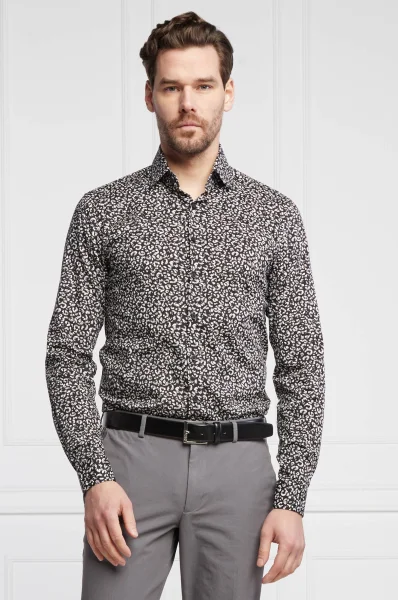camicia | slim fit Calvin Klein 	nero