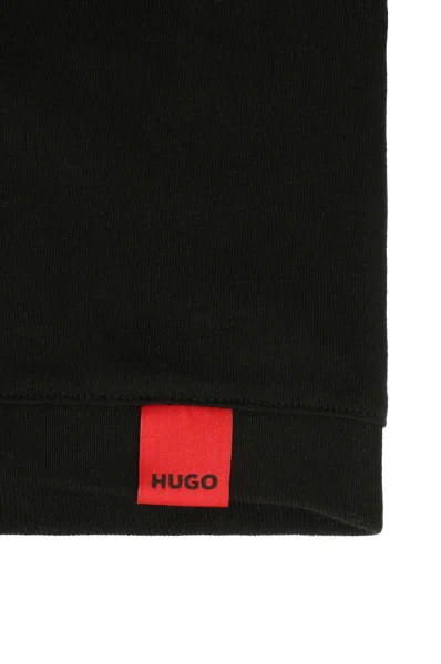 t-shirt labelled | regular fit Hugo Bodywear 	nero