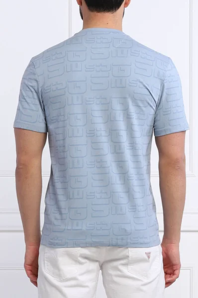 t-shirt | regular fit GUESS ACTIVE 	blu