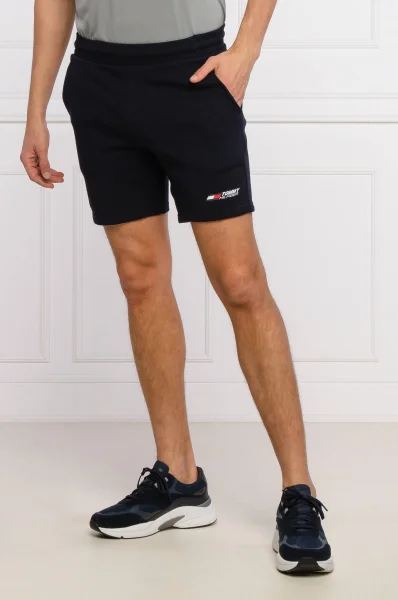 shorts terry | regular fit Tommy Sport 	blu marino