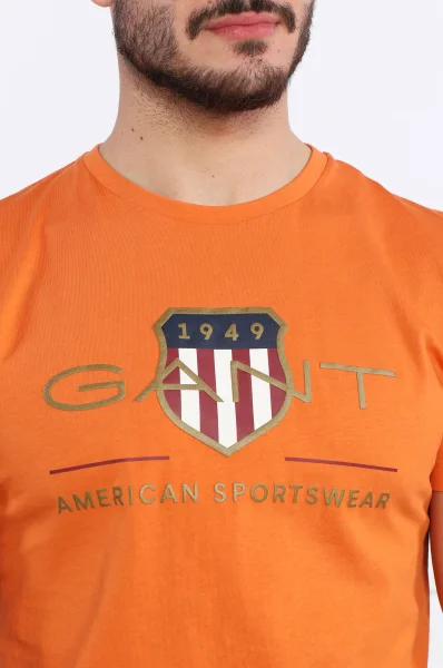 T-shirt | Regular Fit Gant 	arancione