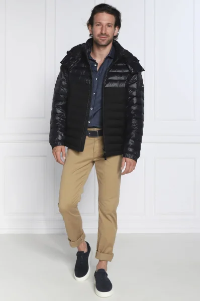 giacca darula | relaxed fit | con l'aggiunta di lana BOSS BLACK 	nero