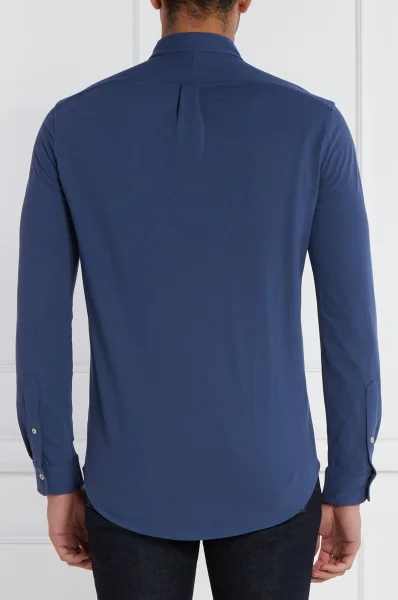 Camicia | Regular Fit | pique POLO RALPH LAUREN 	blu marino