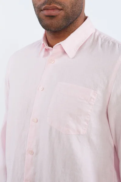 Di lino camicia | Regular Fit Vilebrequin 	rosa cipria