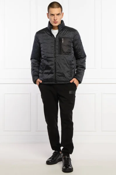 giacca double face | regular fit Calvin Klein 	nero