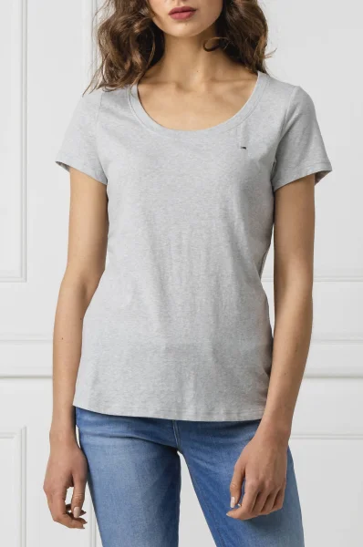 t-shirt original | regular fit Tommy Jeans 	grigio cenere