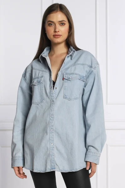 Camicia DORSEY XL WESTERN | Oversize fit | denim Levi's 	blu