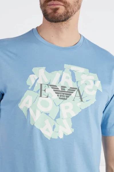 T-shirt | Regular Fit Emporio Armani 	azzurro