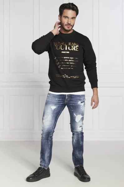 felpa | regular fit Versace Jeans Couture 	nero