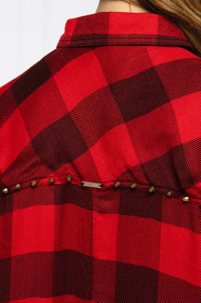 camicia clothilde | loose fit GUESS 	rosso