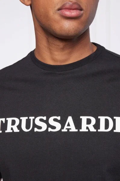 t-shirt | regular fit Trussardi 	nero