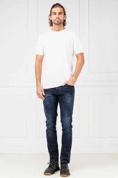 t-shirt trust | regular fit BOSS ORANGE 	bianco
