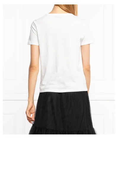 t-shirt colla | regular fit MAX&Co. 	bianco