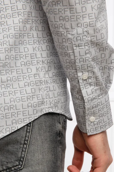 camicia | slim fit Karl Lagerfeld 	bianco