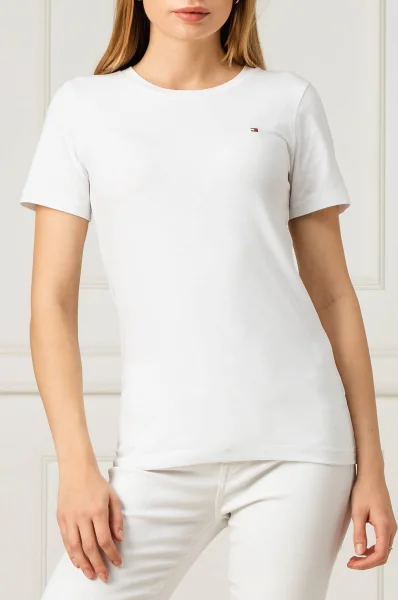 t-shirt th ess | regular fit Tommy Hilfiger 	bianco