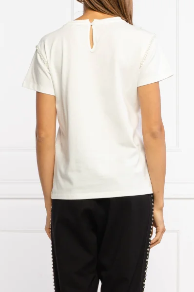 t-shirt | regular fit Twinset U&B 	bianco