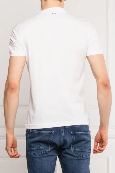t-shirt sidhi | regular fit Napapijri 	bianco
